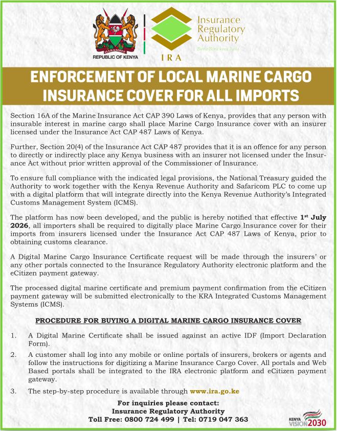 Enforcement of Marine Cargo Insurance